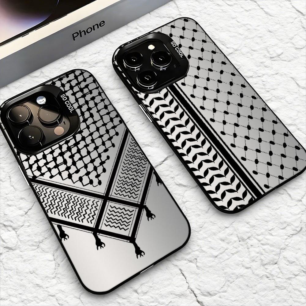 Phone Cases Durable - Keffiyeh P-Palestine Phone Case For IPhone