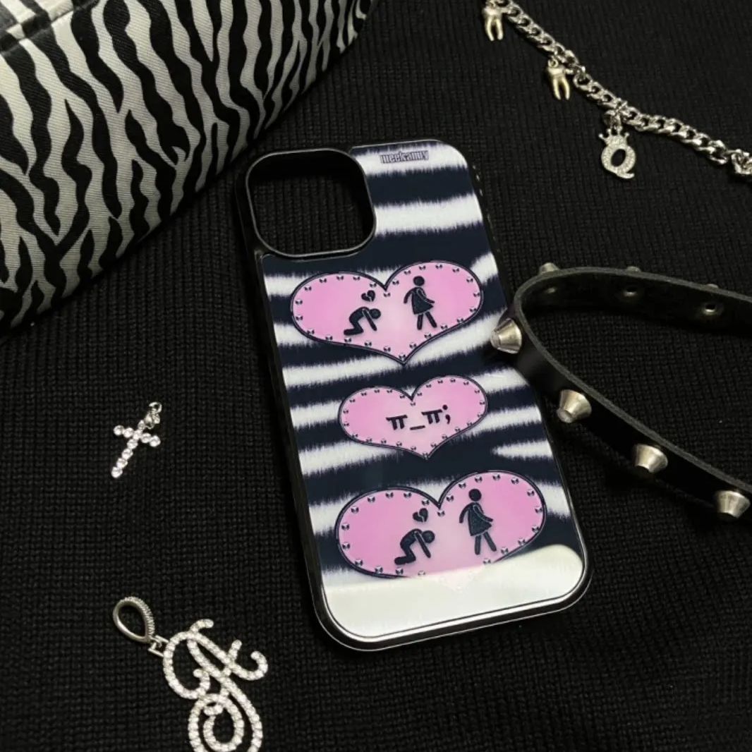 Niche Personality Ins Black an - Phone Cases Customized ulasan dan harga