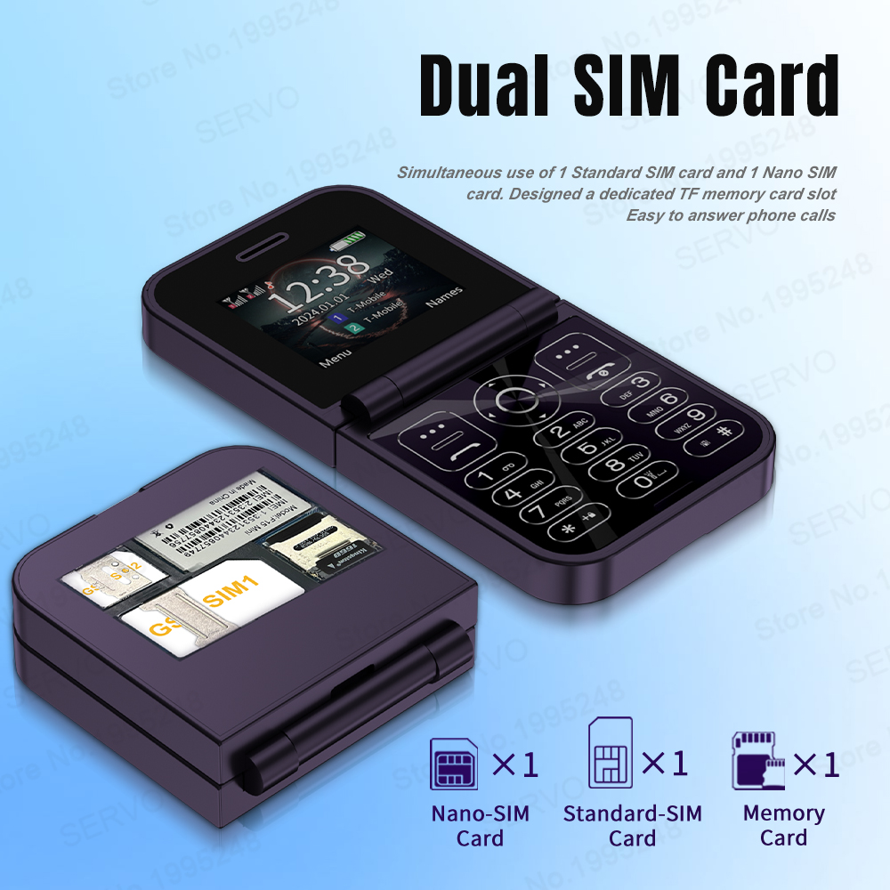 SERVO F15 Mini GSM Flip Mobile - Phone Cases Verizon ulasan dan harga