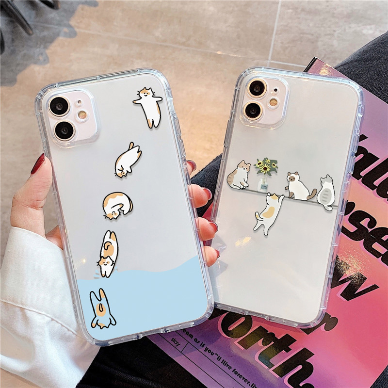 Lovely Fishes Clear Phone Case - Phone Cases Xr ulasan dan harga