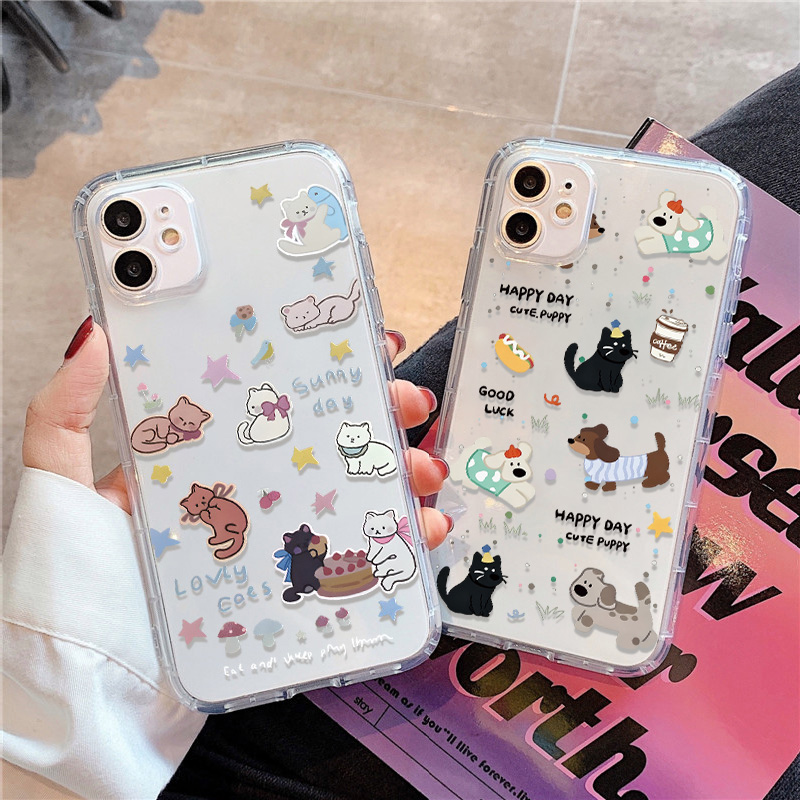 Lovely Fishes Clear Phone Case - Phone Cases Xr ulasan dan harga