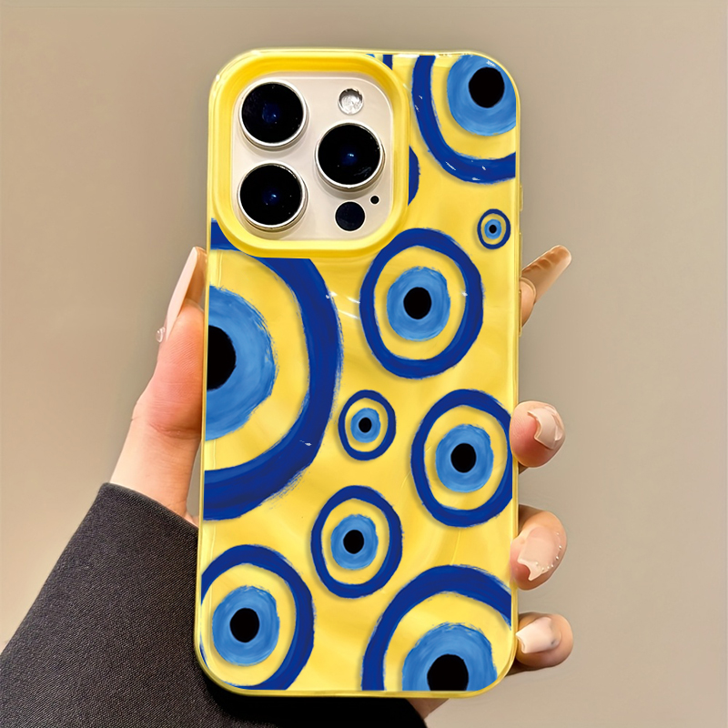 Blue Evil Eye 3D Jelly Water R - Phone Cases Blue ulasan dan harga