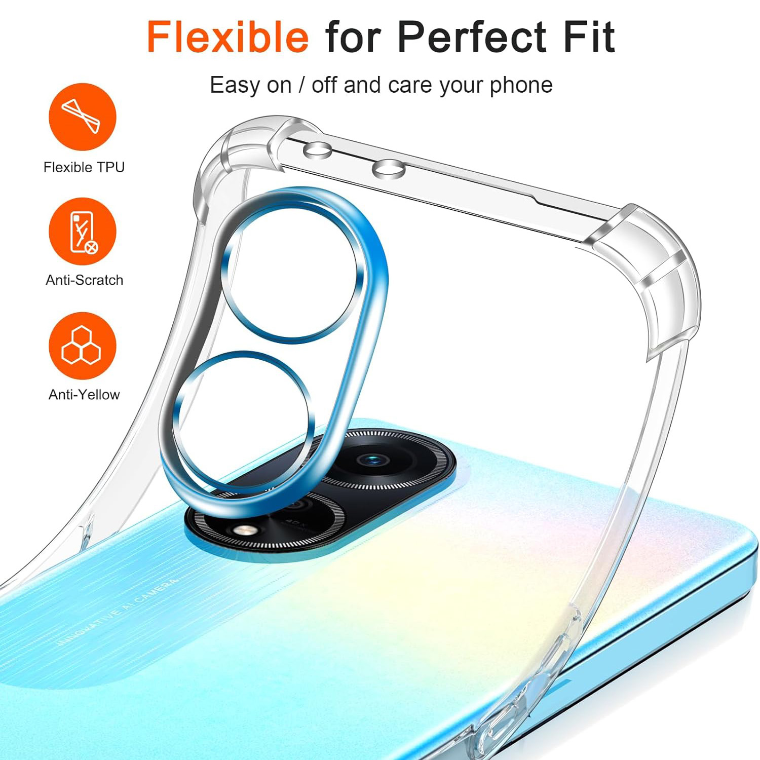 Thick Shockproof Silicone Clea - Phone Cases Aviation ulasan dan harga