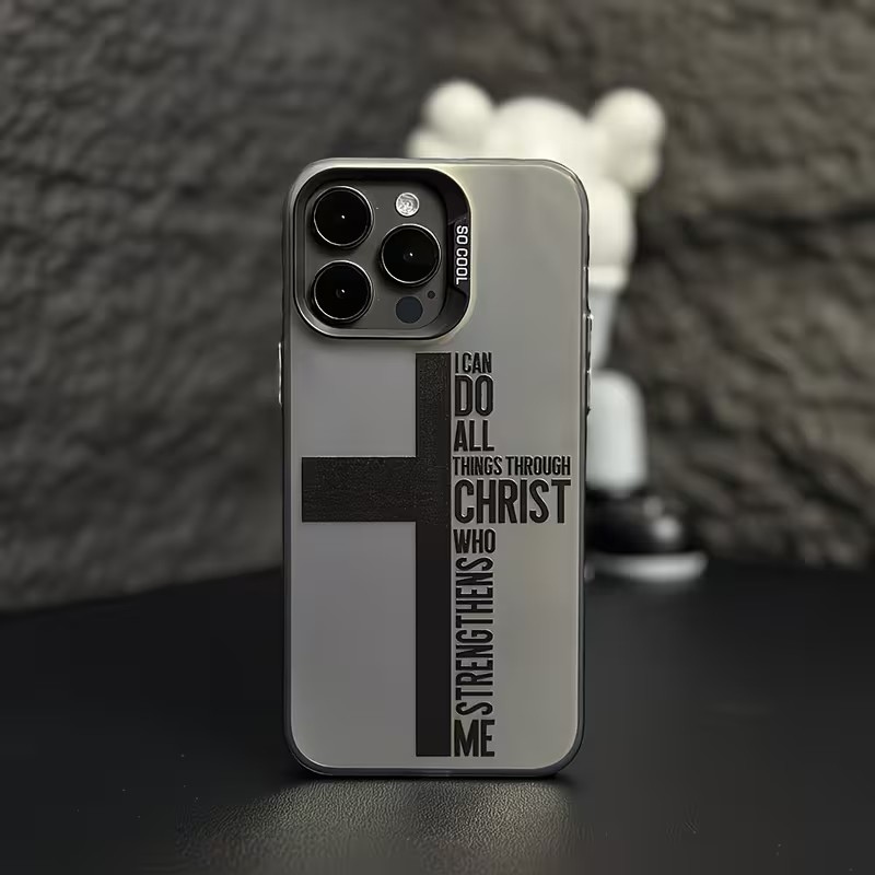 Anti Fingerprint Cross Bible P - Phone Cases Xr ulasan dan harga