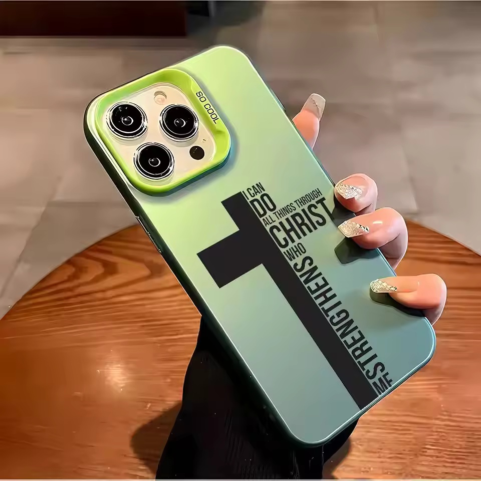 Anti Fingerprint Cross Bible P - Phone Cases Xr ulasan dan harga