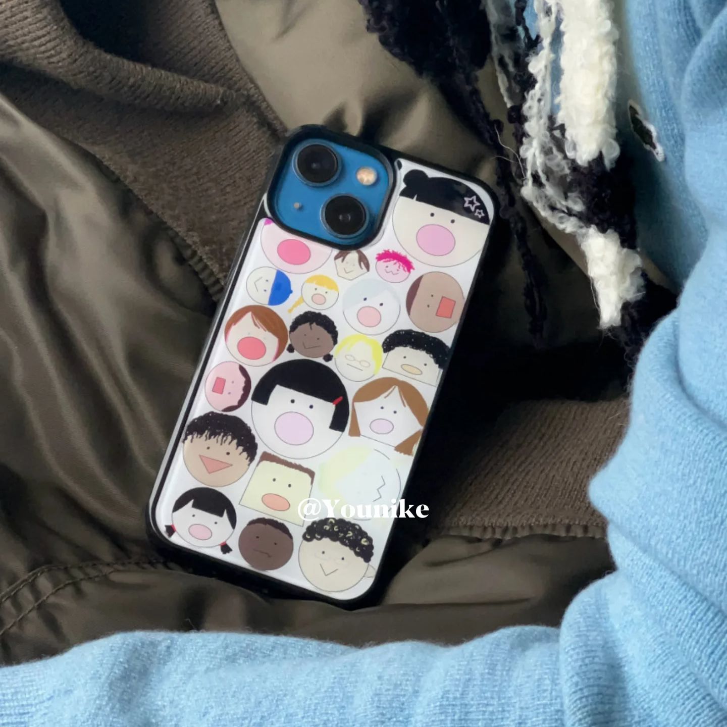 Cartoon Korean Ins Cute Big He - Phone Cases Customized ulasan dan harga
