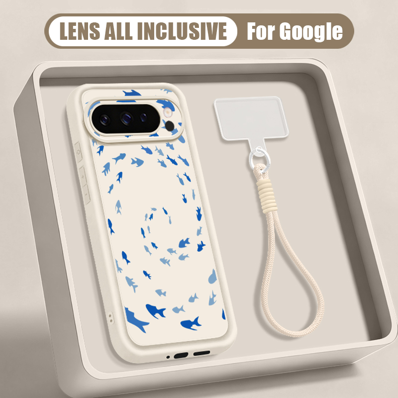 Humpback Whale Print Wrist Str - Phone Cases Google Pixel 9 ulasan dan harga