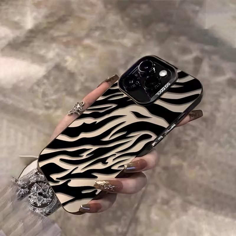 Zebra Pattern Black Advanced I - Phone Cases Durable ulasan dan harga