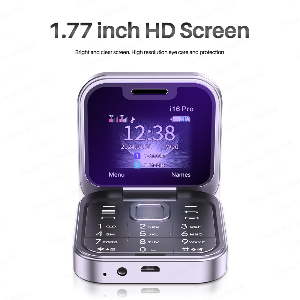 SERVO 2025 New Mini Flip Mobil - Phone Cases Verizon ulasan dan harga