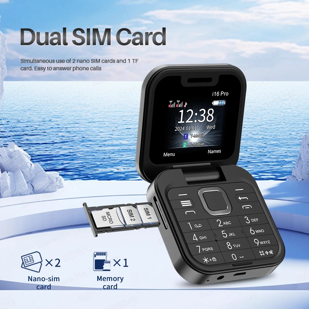 SERVO I16 Pro MIni Fold Mobile - Phone Cases Verizon ulasan dan harga
