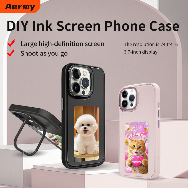 NFC Smart E-ink Phone Case DIY - Phone Cases Customized ulasan dan harga