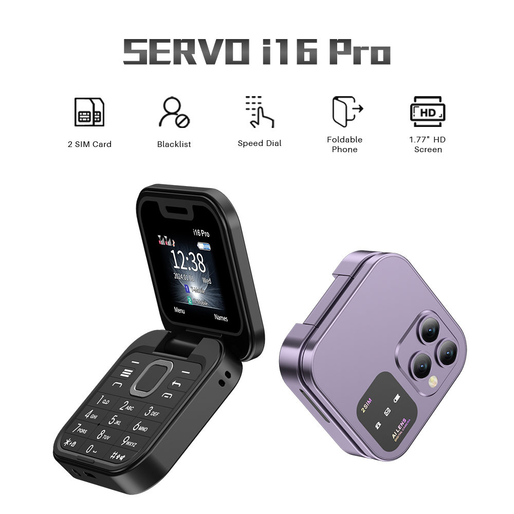 SERVO 2025 New Mini Flip Mobil - Phone Cases Verizon ulasan dan harga