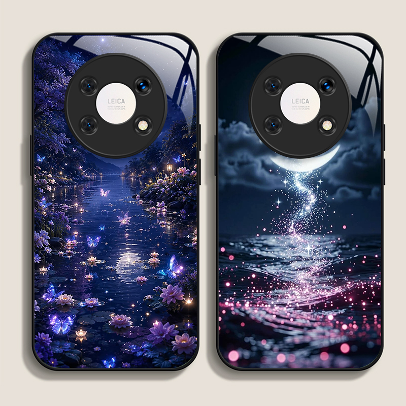 Aesthetics Night Moon Scenery  - Phone Cases Aesthetic ulasan dan harga