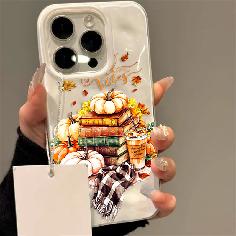 Autumn Fall Pumpkin Coffee Pho - Phone Cases Durable ulasan dan harga