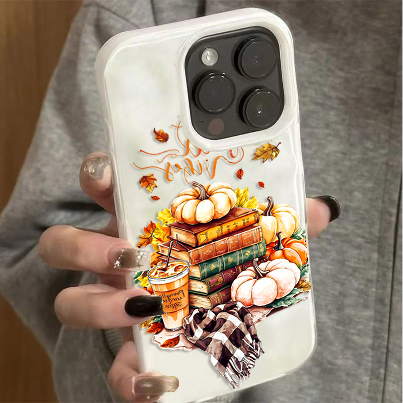Autumn Fall Pumpkin Coffee Pho - Phone Cases Durable ulasan dan harga