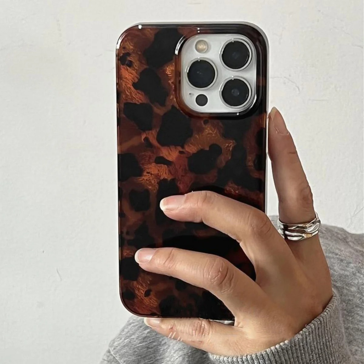 Retro Amber Texture Laser Phon - Phone Cases Xr ulasan dan harga