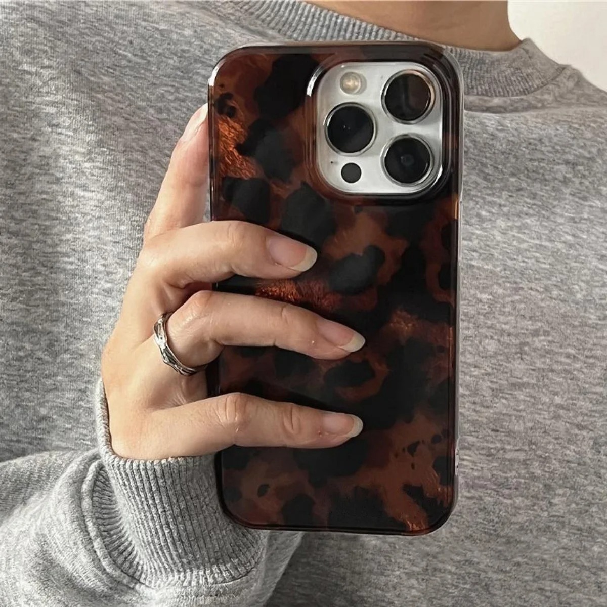 Retro Amber Texture Laser Phon - Phone Cases Xr ulasan dan harga