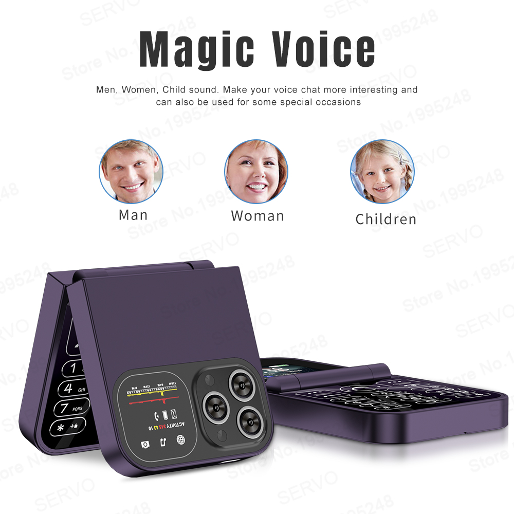 SERVO F15 Mini Small Flip Mobi - Phone Cases Verizon ulasan dan harga