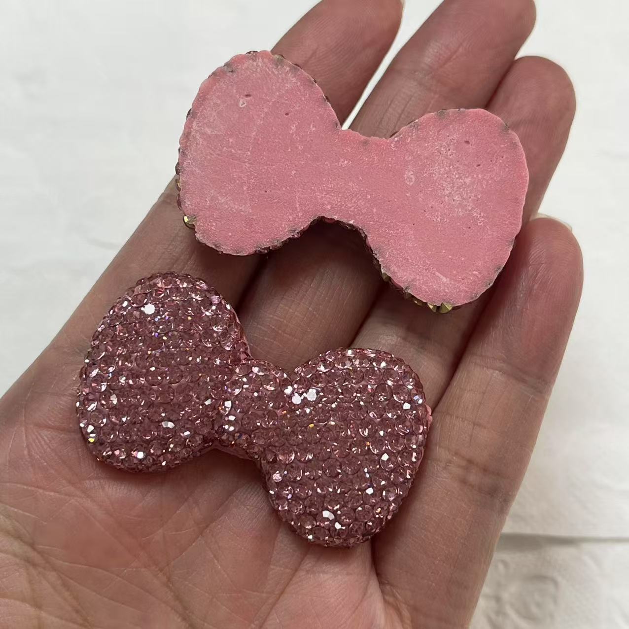 4Pcs Chic Mini Rhinestone Hand - Phone Cases Junk ulasan dan harga