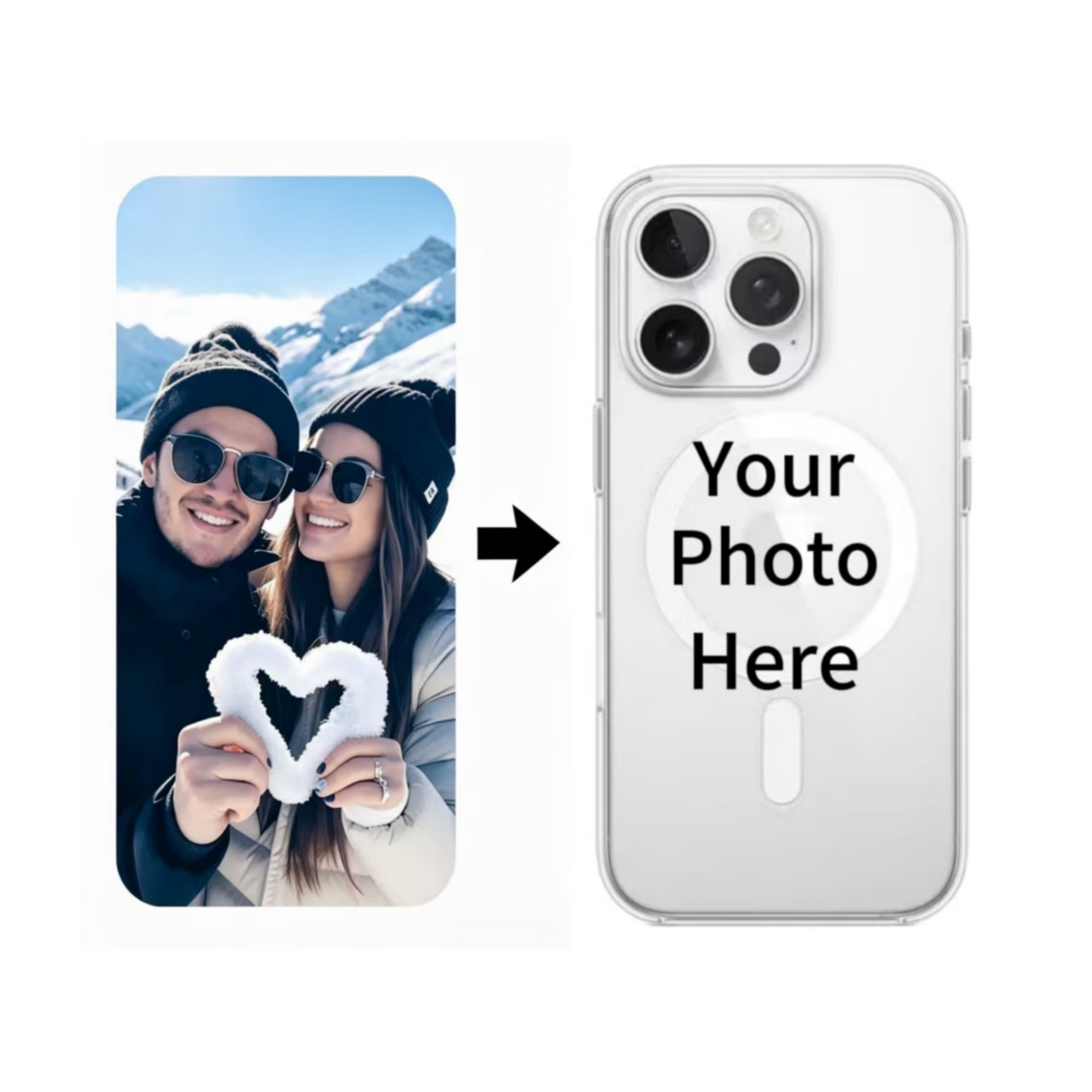 Magnetic Case For iPhone 13 11 - Phone Cases Customized ulasan dan harga