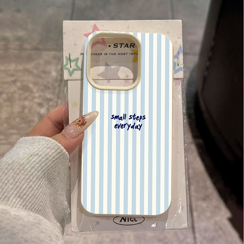 Blue English Blue White Stripe - Phone Cases Blue ulasan dan harga