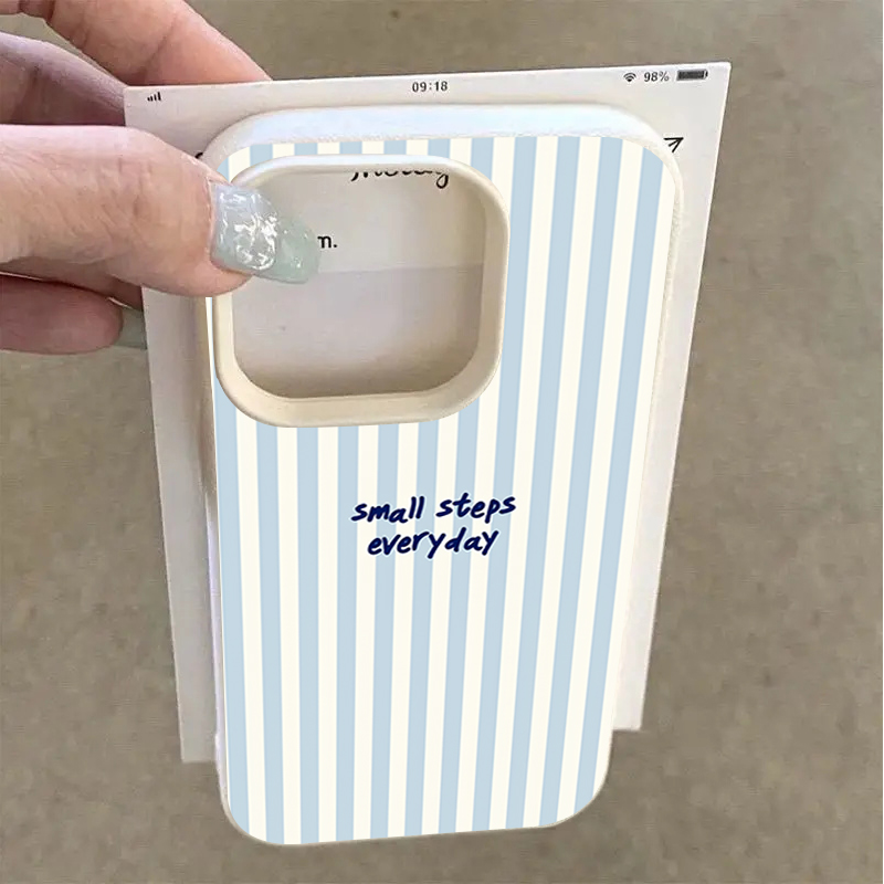 Blue English Blue White Stripe - Phone Cases Blue ulasan dan harga