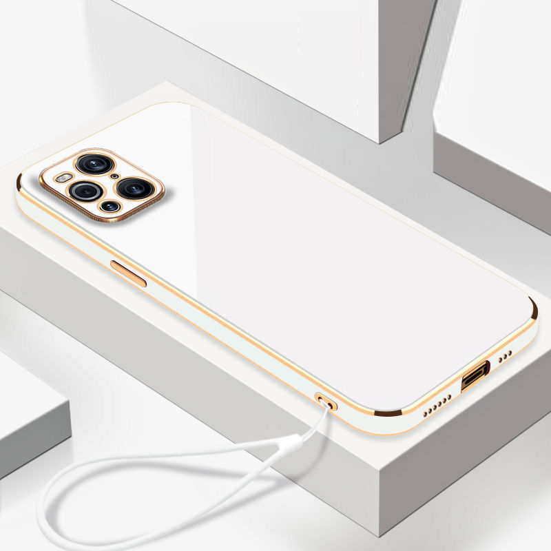 Luxury Square Plating Case For - Phone Cases Aviation ulasan dan harga