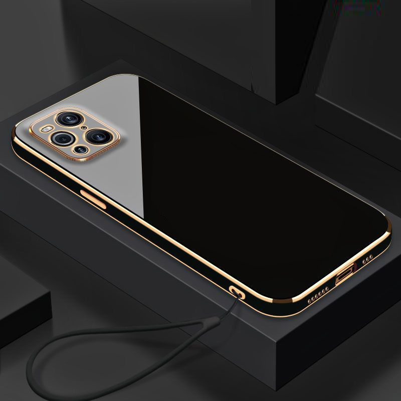 Luxury Square Plating Case For - Phone Cases Aviation ulasan dan harga