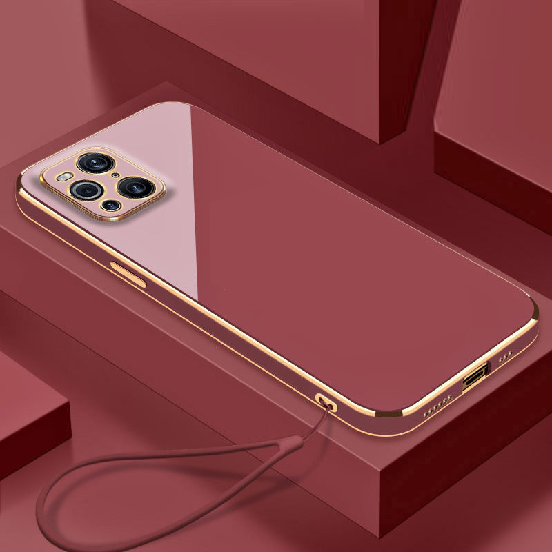 Luxury Square Plating Case For - Phone Cases Aviation ulasan dan harga