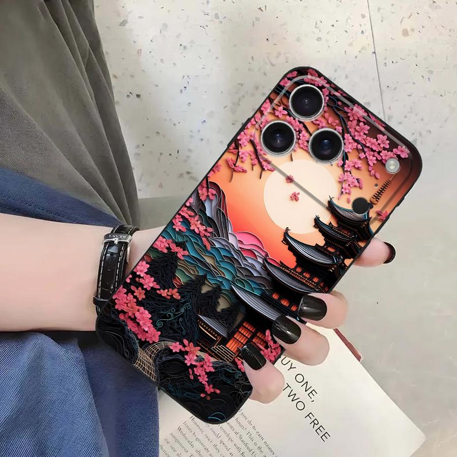 Aesthetic Mount Fuji Funda Pho - Phone Cases Aesthetic ulasan dan harga