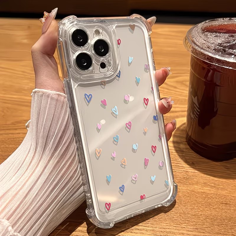 Transparent Corner Bumper Colo - Phone Cases Xr ulasan dan harga