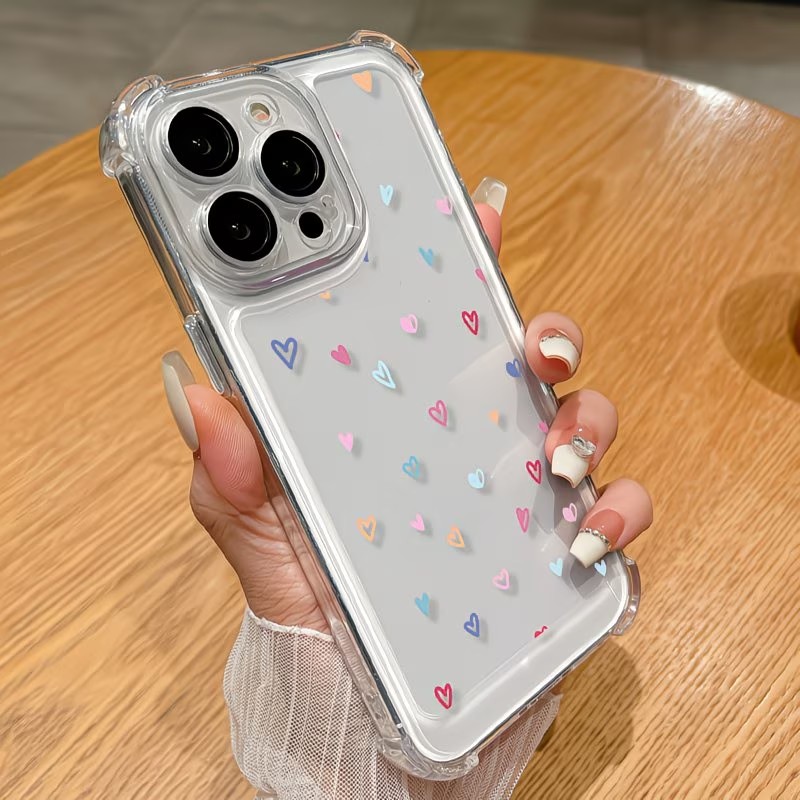 Transparent Corner Bumper Colo - Phone Cases Xr ulasan dan harga