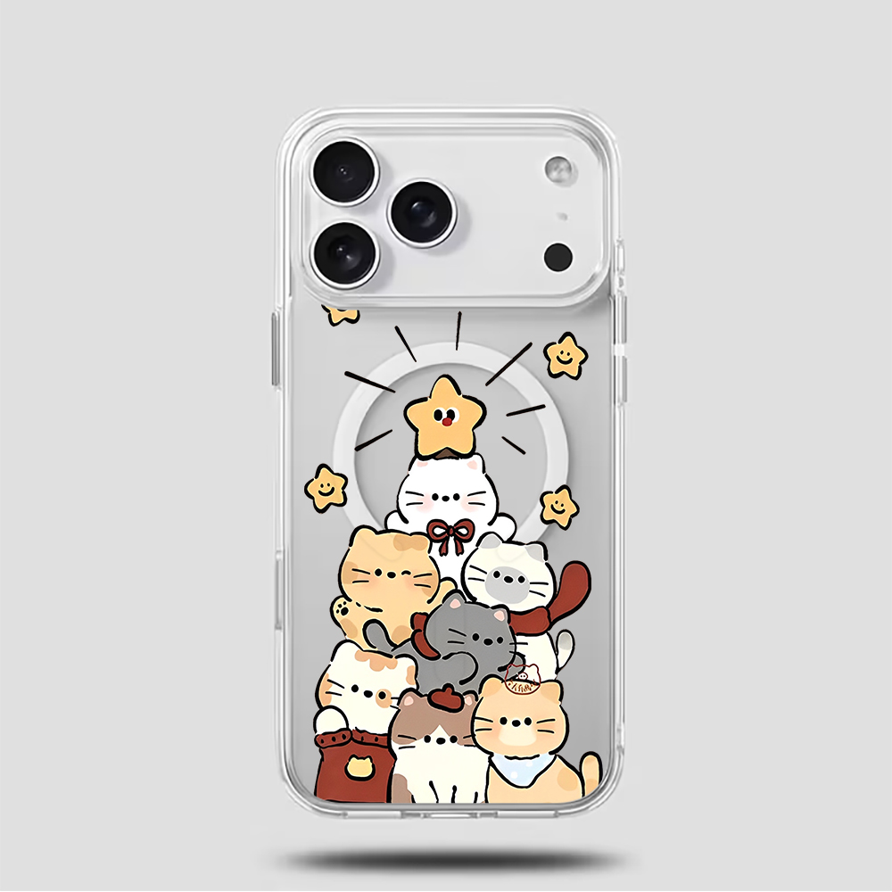 Cute Cartoon Kitten Print Comp - Phone Cases For Iphone 12 Pro Max ulasan dan harga