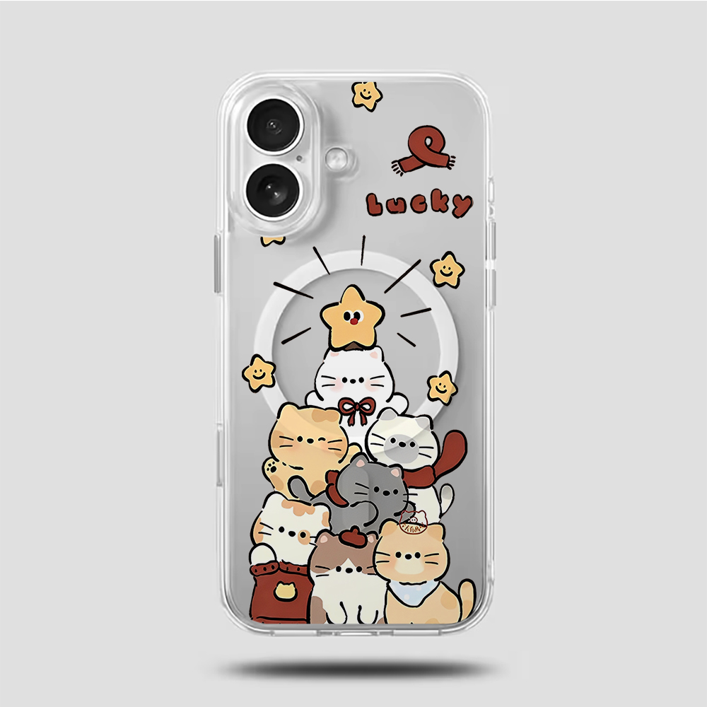 Cute Cartoon Kitten Print Comp - Phone Cases For Iphone 12 Pro Max ulasan dan harga