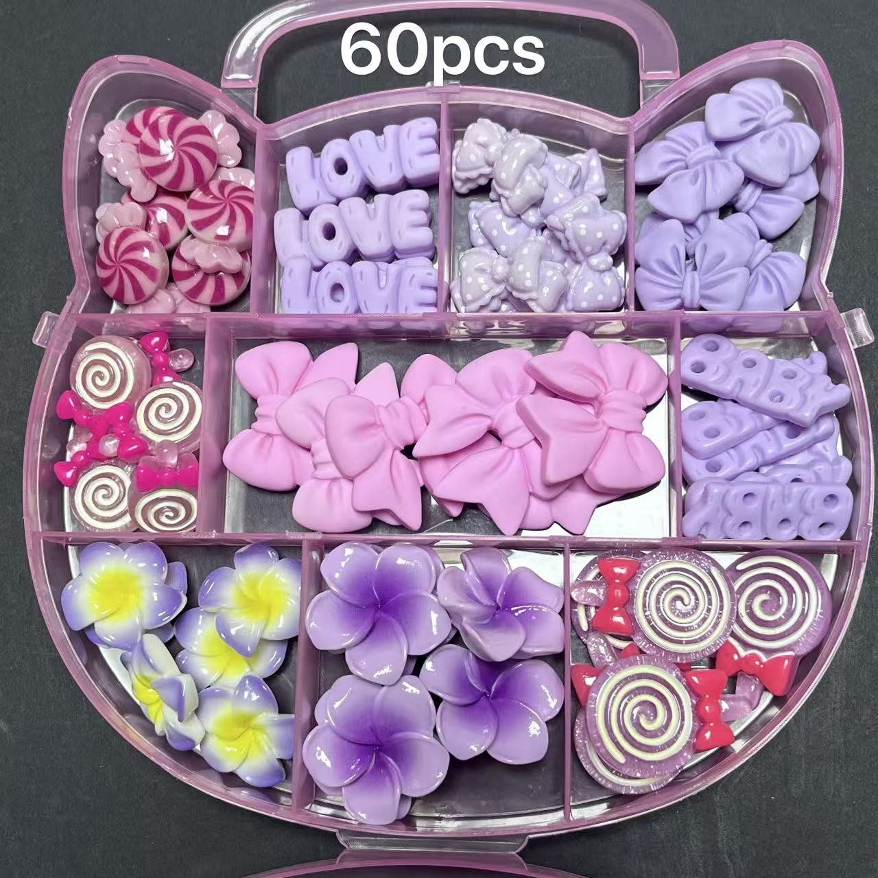 One Box Purple Pink Rose Bow F - Phone Cases Junk ulasan dan harga